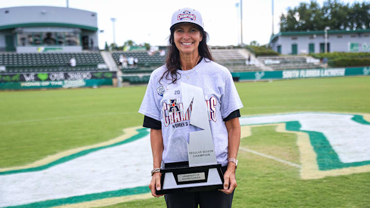 USF women's lacrosse coach Mindy McCord