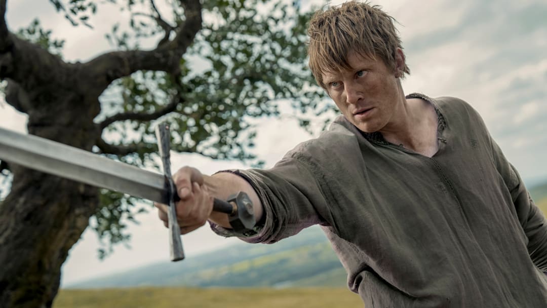 Peter Claffey as Dunk in A Knight of the Seven Kingdoms. Image courtesy of Steffan Hill/HBO. Peter Claffey as Dunk in A Knight of the Seven Kingdoms. Image courtesy of Steffan Hill/HBO.