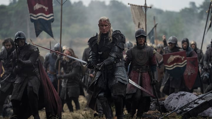 Matt Smith as Daemon Targaryen in House of the Dragon season 3.