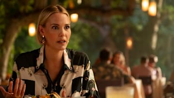 Leslie Bibb in The White Lotus season 3 episode 3