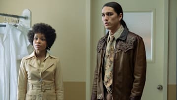 Rachel Hilson and Asivak Koostachin in Duster on Max