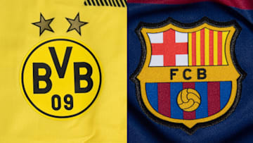 Barcelona take on Borussia Dortmund in Germany on Wednesday night