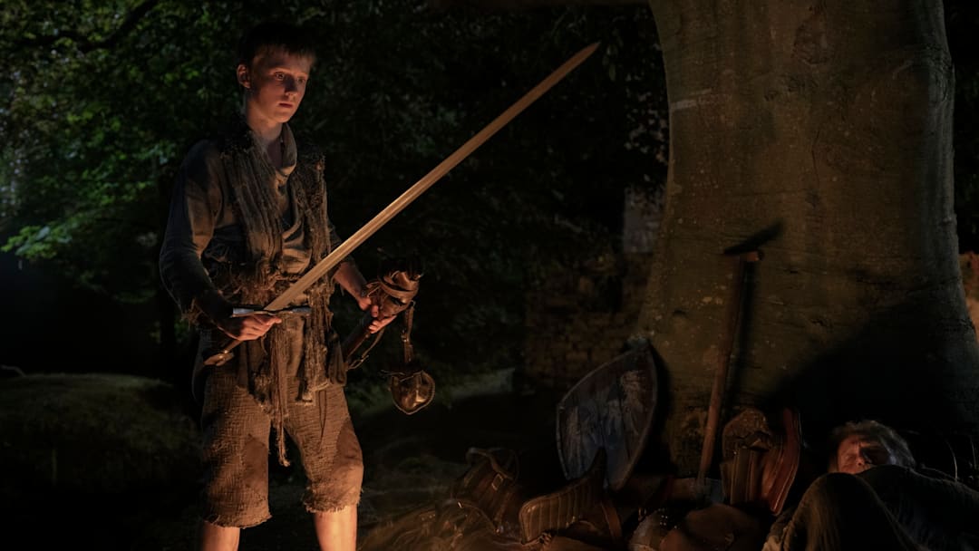 Bamber Todd (Young Dunk) in A Knight of the Seven Kingdoms. Courtesy of Steffan Hill/HBO.