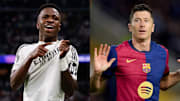 Vinicius and Lewandowski will be key on Saturday night