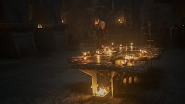 Rhaenyra Targaryen at the Painted Table on Dragonstone