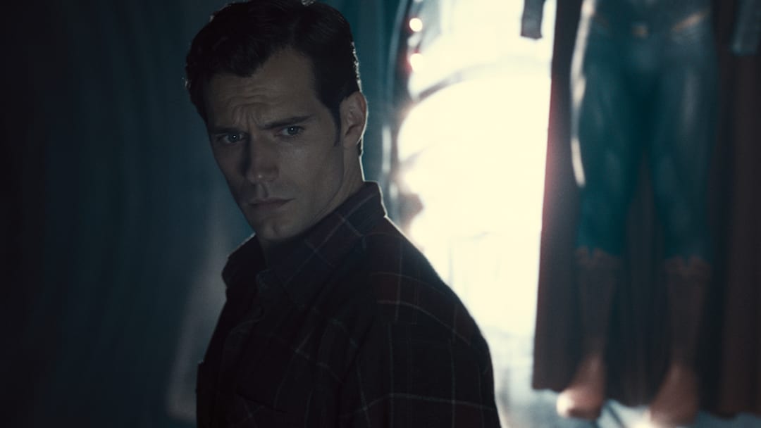 Henry Cavill (Superman / Clark Kent) in Zack Snyder's Justice League. Photograph by Courtesy of HBO Max