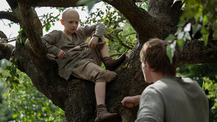 Dexter Sol Ansell (Egg) and Peter Claffey (Dunk) in A Knight of the Seven Kingdoms.