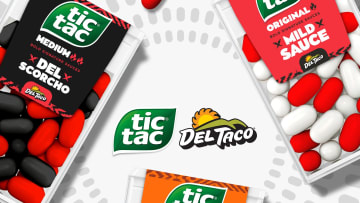 Tic Tac Teams Up With Del Taco to Launch Hot Sauce Flavored Mints. Image Credit to Tic Tac. 