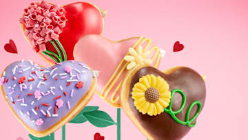 Krispy Kreme Hearts in Bloom Collection for Valentine's Day