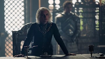 Tom Glynn-Carney as Aegon II Targaryen in House of the Dragon season 2 episode 4