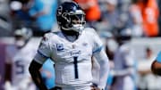 Tennessee Titans quarterback Cam Ward