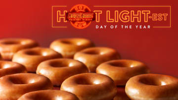 Krispy Kreme “Hot Light-est” day of the year deal