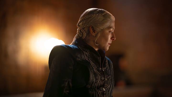 Emma D'Arcy (Rhaenyra Targaryen) in House of the Dragon season 3.