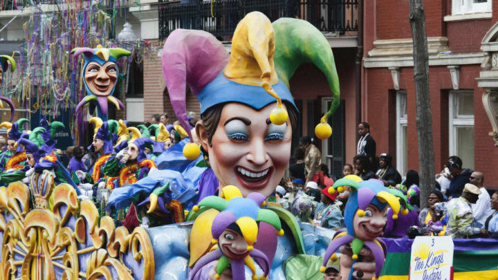 Mardi Gras Parade, New Orleans, Louisiana.