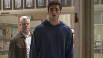 Eric Dane and Jacob Elordi in Euphoria season 2 on HBO