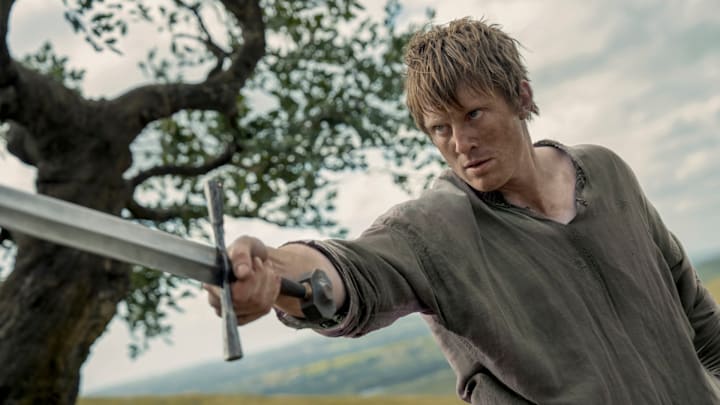 Peter Claffey as Dunk in A Knight of the Seven Kingdoms.