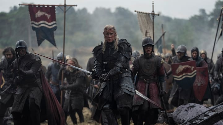 Matt Smith as Daemon Targaryen in House of the Dragon season 3