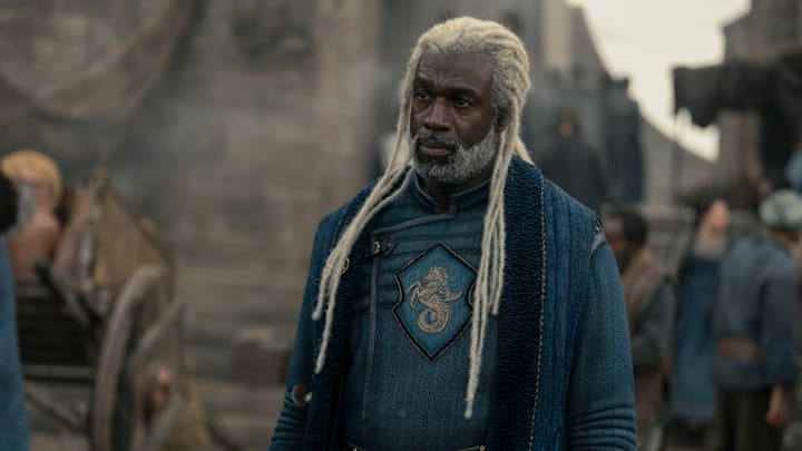 Steve Toussaint as Corlys Velaryon in House of the Dragon season 2