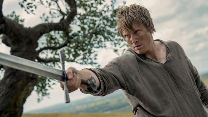 Peter Claffey as Dunk in A Knight of the Seven Kingdoms.