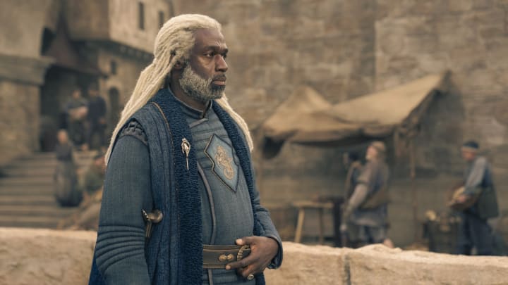 Steve Toussaint as Corlys Velaryon in House of the Dragon season 2 episode 8