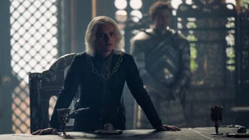 Tom Glynn-Carney as Aegon II Targaryen in House of the Dragon season 2 episode 4