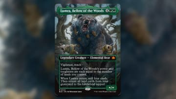 HEADER Screenshot of Lumra Bellow of the Woods Bloomburrow MTG Mitsuhiro Arita.jpg