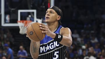 Orlando Magic forward Paolo Banchero debuted a player-exclusive Jordan Tatum 4 colorway.