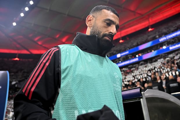 Mohamed Salah como suplente.