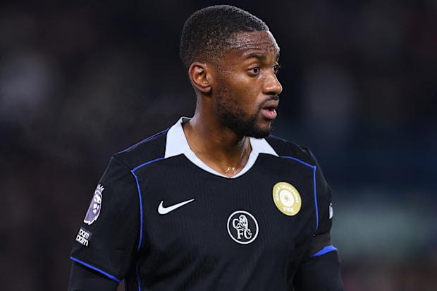 Tosin Adarabioyo looking to one side.