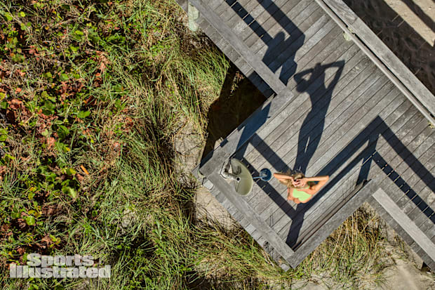 Cameron Brink was photographed by Ben Horton at The Boca Raton.