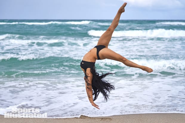 Suni Lee was photographed by Ben Horton at The Boca Raton.