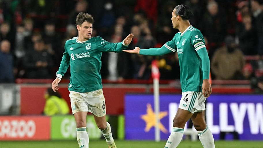 Milos Kerkez (left) and Virgil van Dijk.