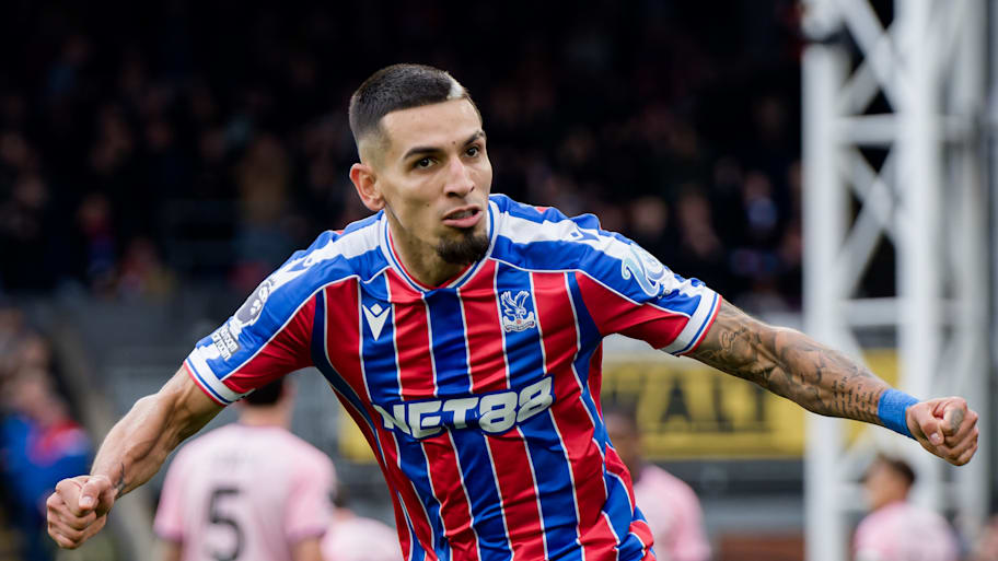 Daniel Muñoz celebrating one of his numerous goals.