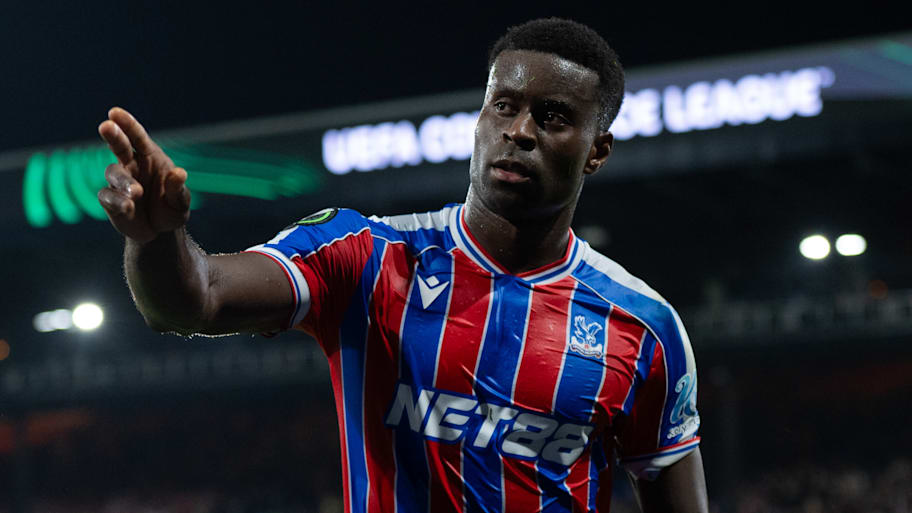 Marc Guéhi pointing the way to his future.