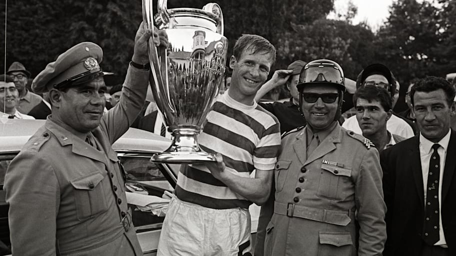 Celtic’s Lisbon Lions celebrating.