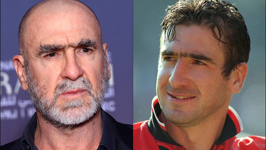 Eric Cantona old and young.