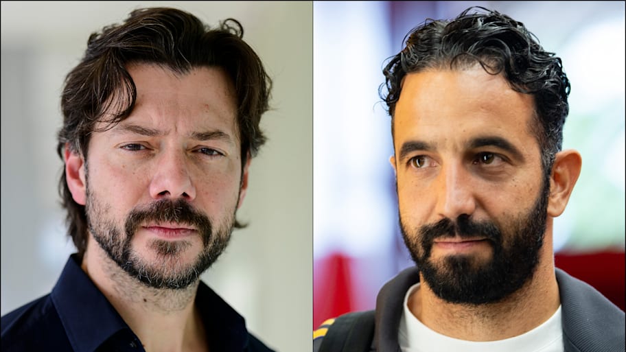 Alvaro Morté (left) and Ruben Amorim.