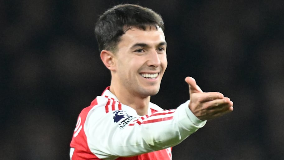 Martín Zubimendi gesturing.