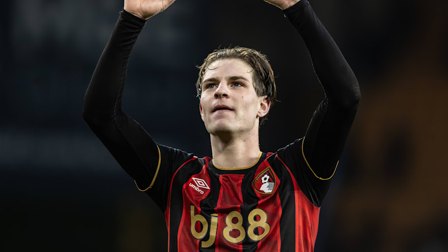 Alex Scott fist-pumping.