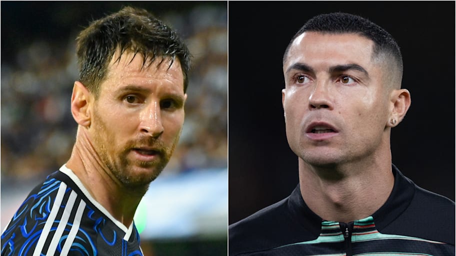 Lionel Messi (left) and Cristiano Ronaldo.