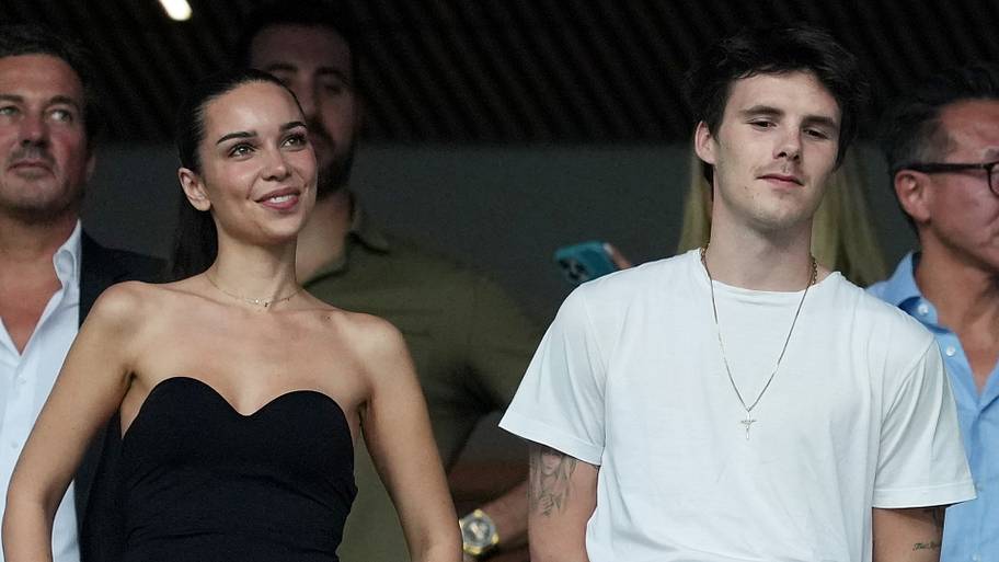 Jackie Apostel (left) and Cruz Beckham.