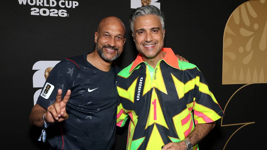Keegan-Michael Key and Jaime Camil.