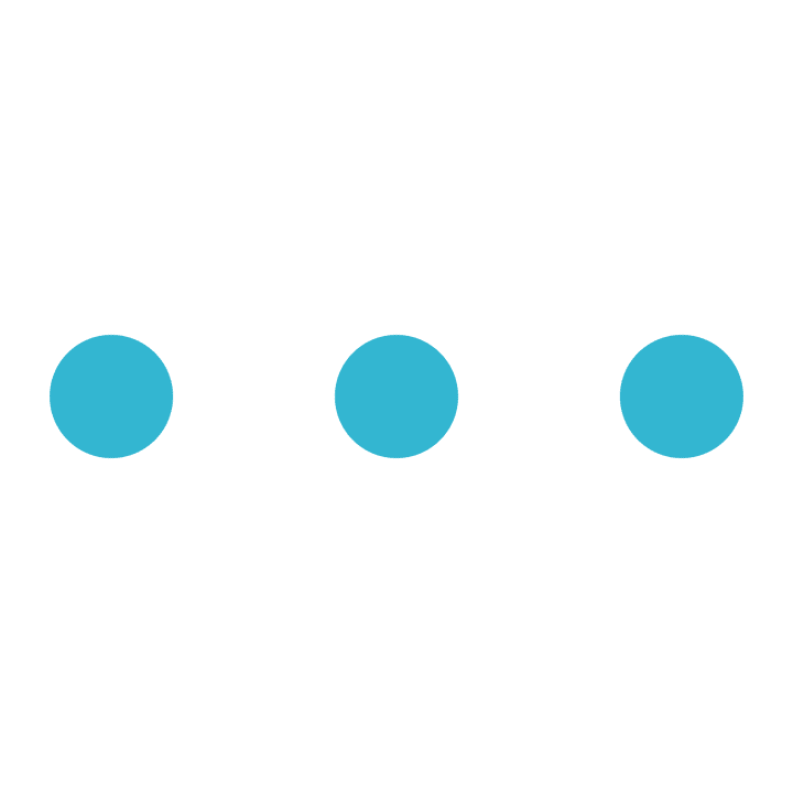 Three blue circles.