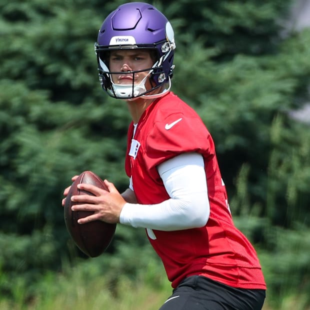 Minnesota Vikings QB J.J. McCarthy
