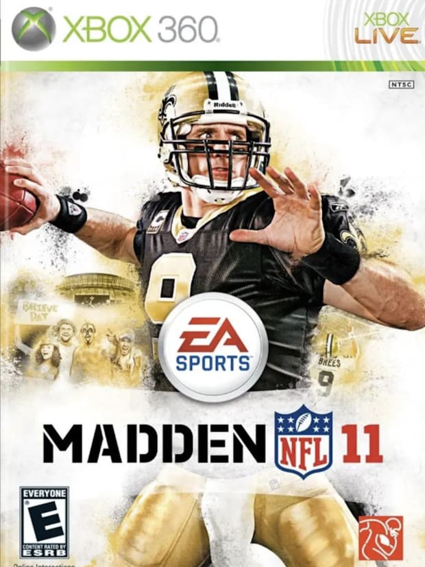 Madden 11's cover