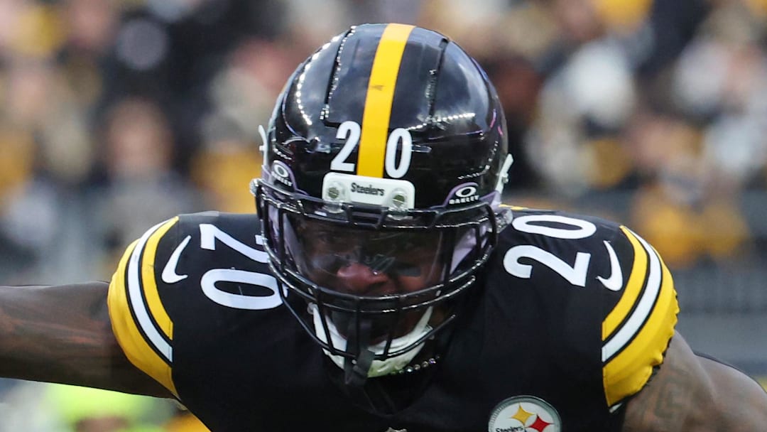 Pittsburgh Steelers running back Kaleb Johnson