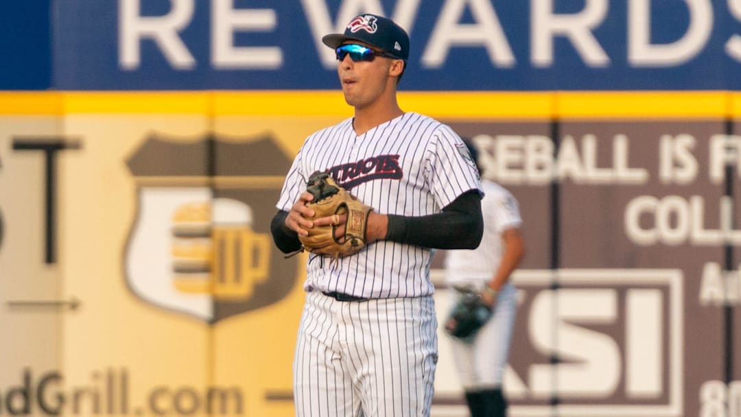 Yankees shortstop Anthony Volpe continued his rehab assignment with the Somerset Patriots at TD Bank Ballpark in Bridgewater on April 17, 2026.