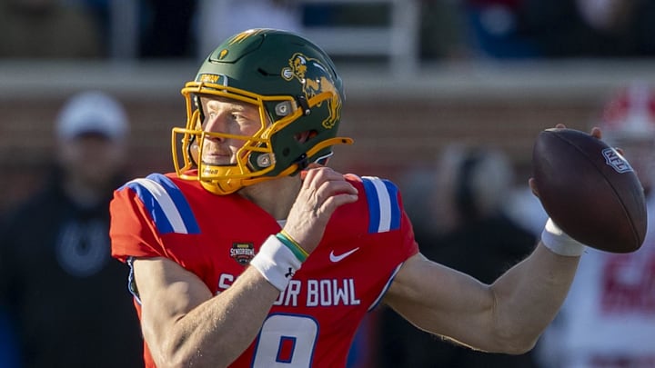 North Dakota State Bison quarterback Cole Payton