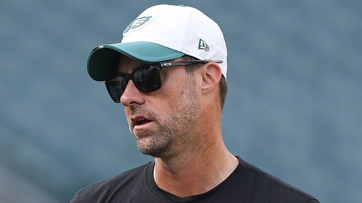Philadelphia Eagles offensive coordinator Kevin Patullo