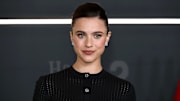 Margaret Qualley attends Netflix's "Happy Gilmore 2" New York Premiere in New York City in July 2025.